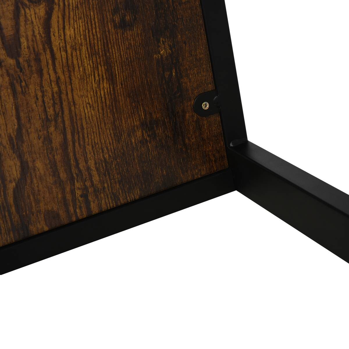 Beistelltisch 833-194BN braun schwarz B/H/T: ca. 40,6x64,2x50,8 cm