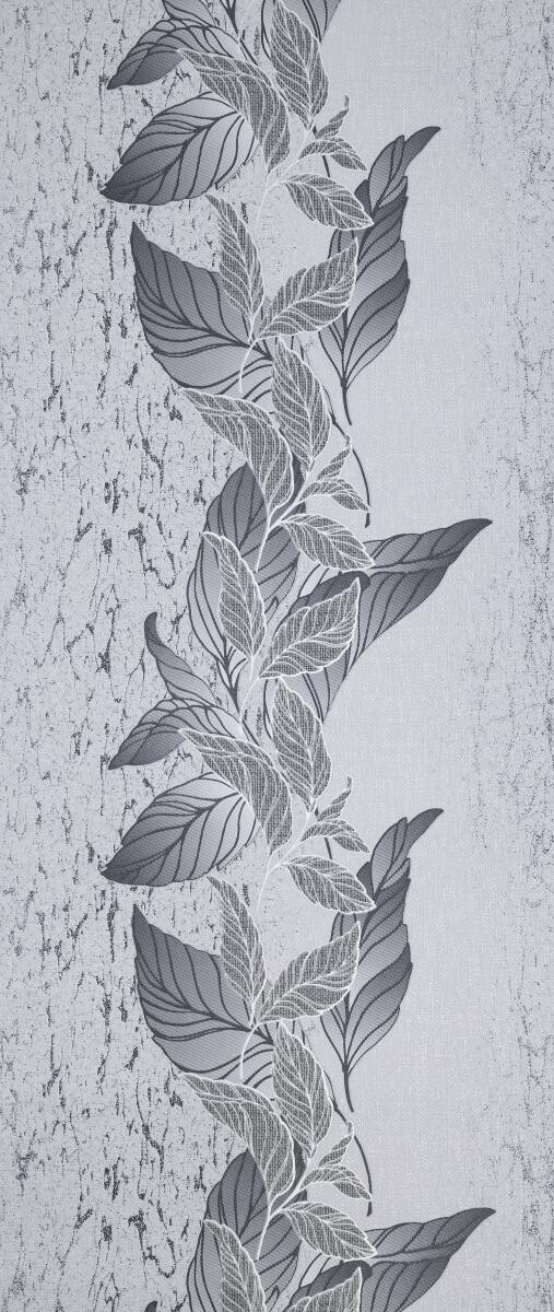 Vliestapete Floral grau B/L: ca. 53x1005 cm