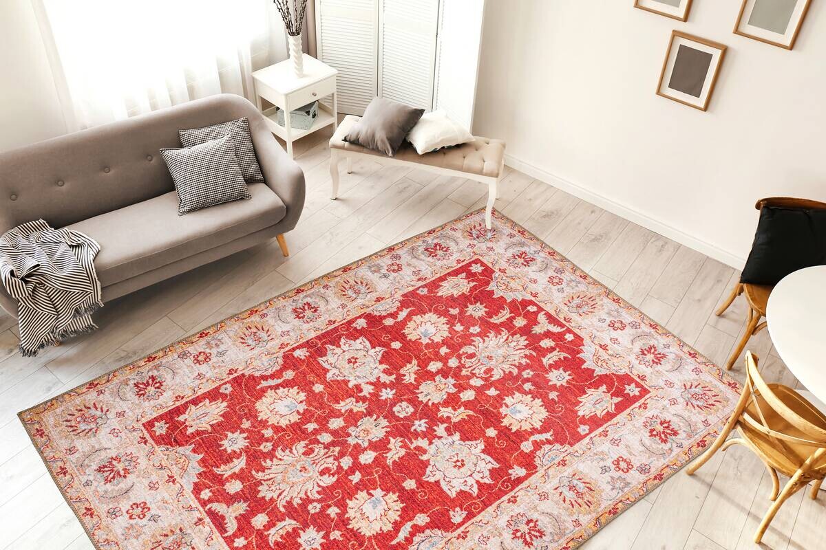 360Living Teppich Faye rot B/L: ca. 150x230 cm