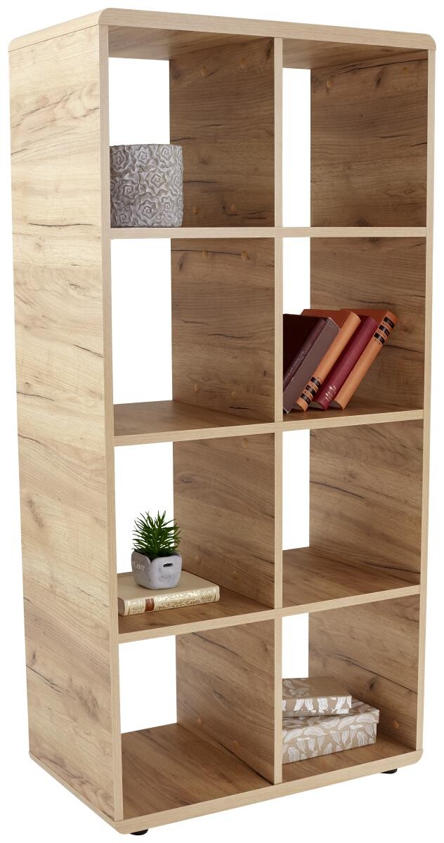 Regal Fontana Eiche Kraft Nachbildung B/H/T: ca. 73x145x35 cm