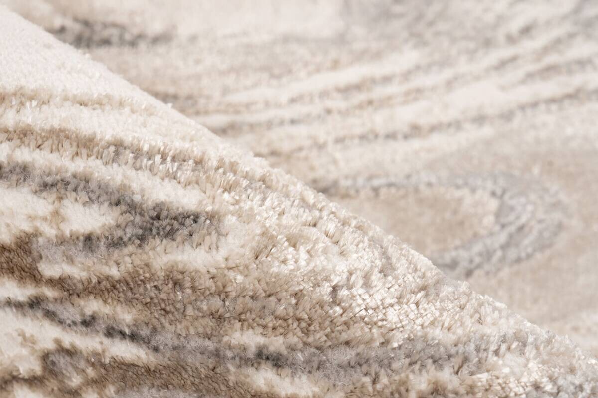 Kayoom Teppich Chalk 125 silber B/L: ca. 160x230 cm