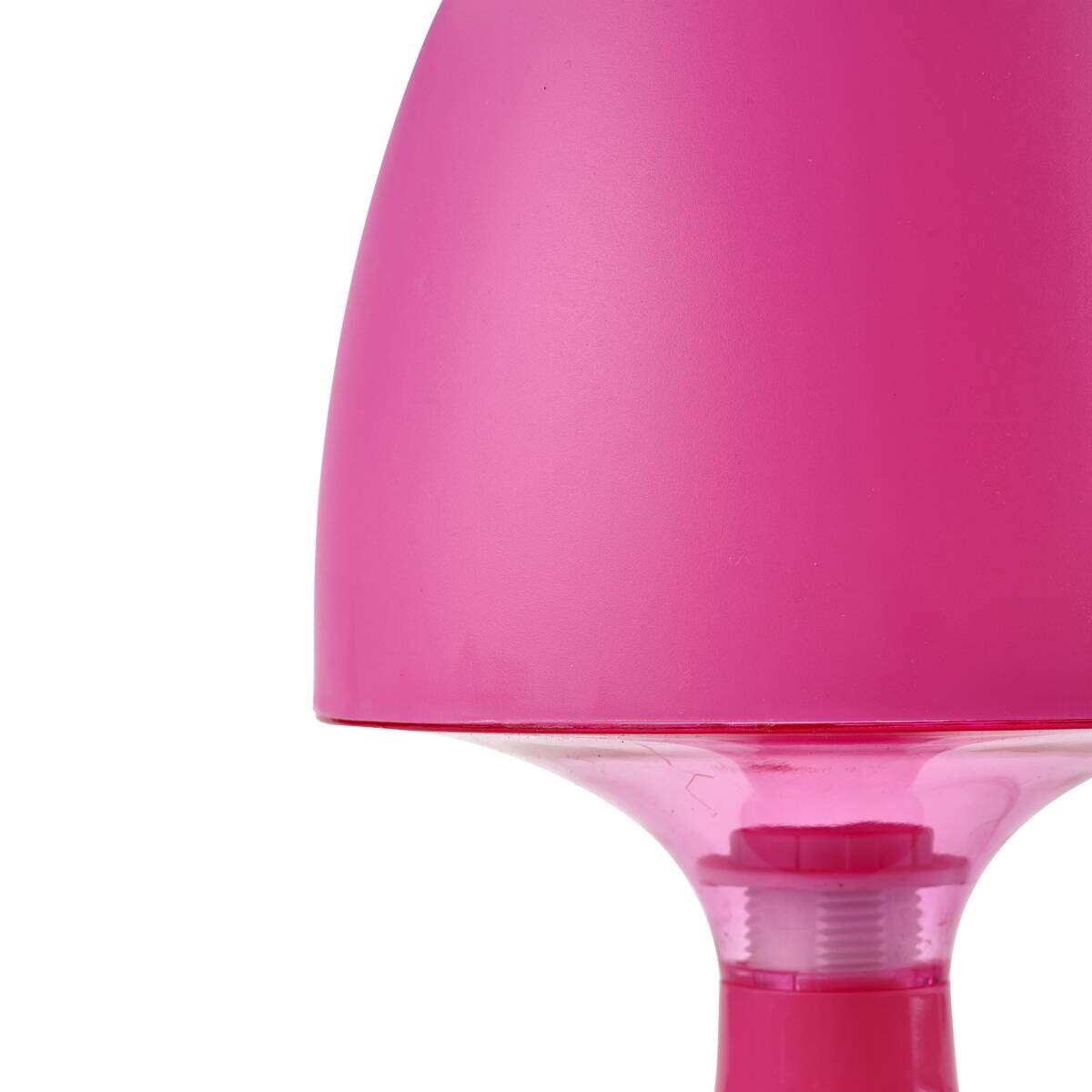 POCOline Tischleuchte Sveta pink Kunststoff H: ca. 24 cm E14 1 Brennstellen