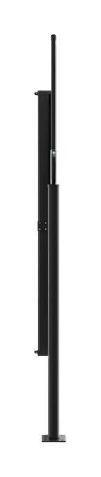 vidaXL Seitenmarkise anthrazit B/T/L: ca. 160x500x500 cm