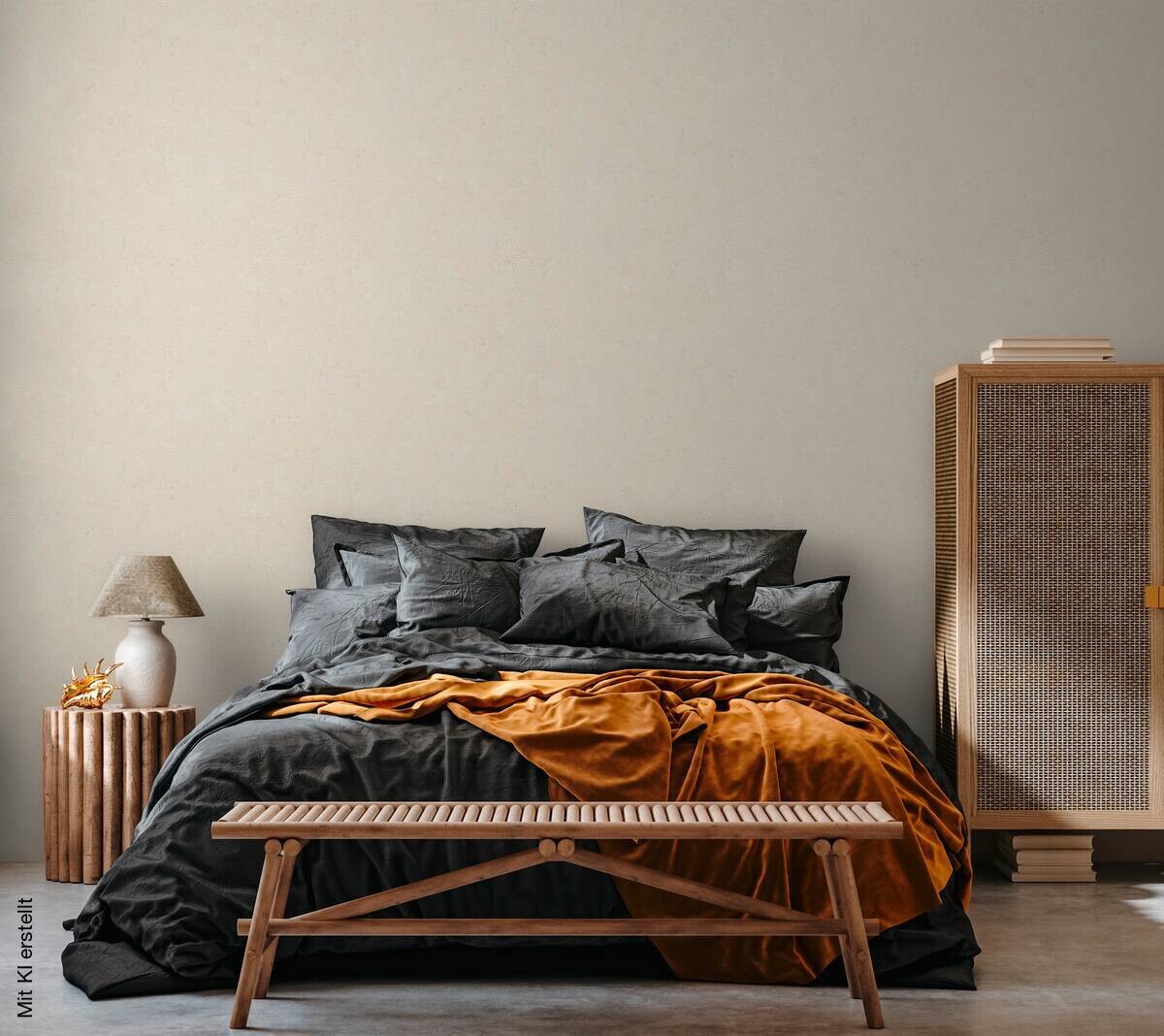 A.S.Creation Vliestapete beige B/H/D: ca. 53x1005x9 cm