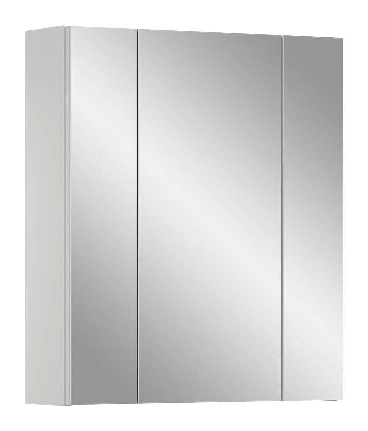 Spiegelschrank Ice weiß weiß Hochglanz B/H/T: ca. 60x55x46 cm