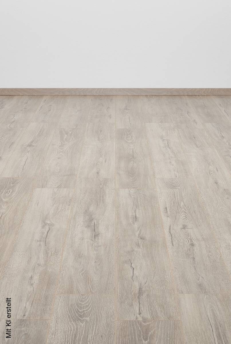 EGGER Laminatboden Eiche grau ca. 2,4936 m² im Paket B/L: ca. 19,3x129,2 cm pro Paket