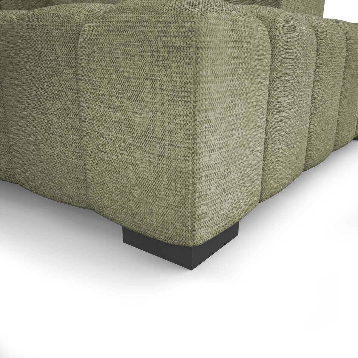 Ecksofa mit Bettfunktion grün Flachgewebe B/T: ca. 300x210 cm