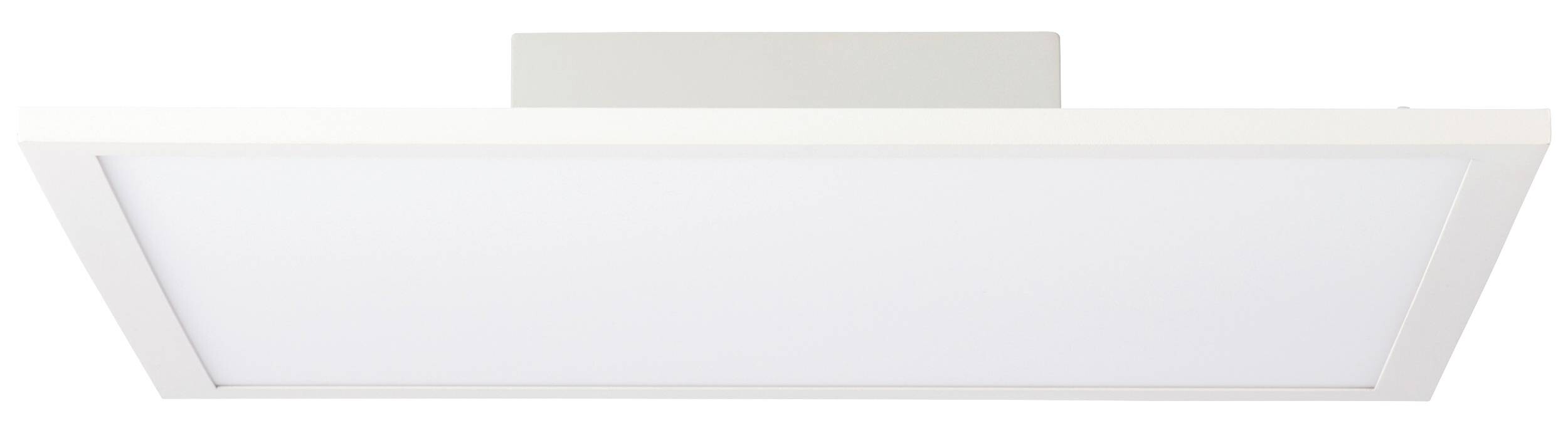 Brilliant Deckenleuchte Buffi G90356A05 weiß Metall Kunststoff B/H/L: ca. 39,5x5x39,5 cm