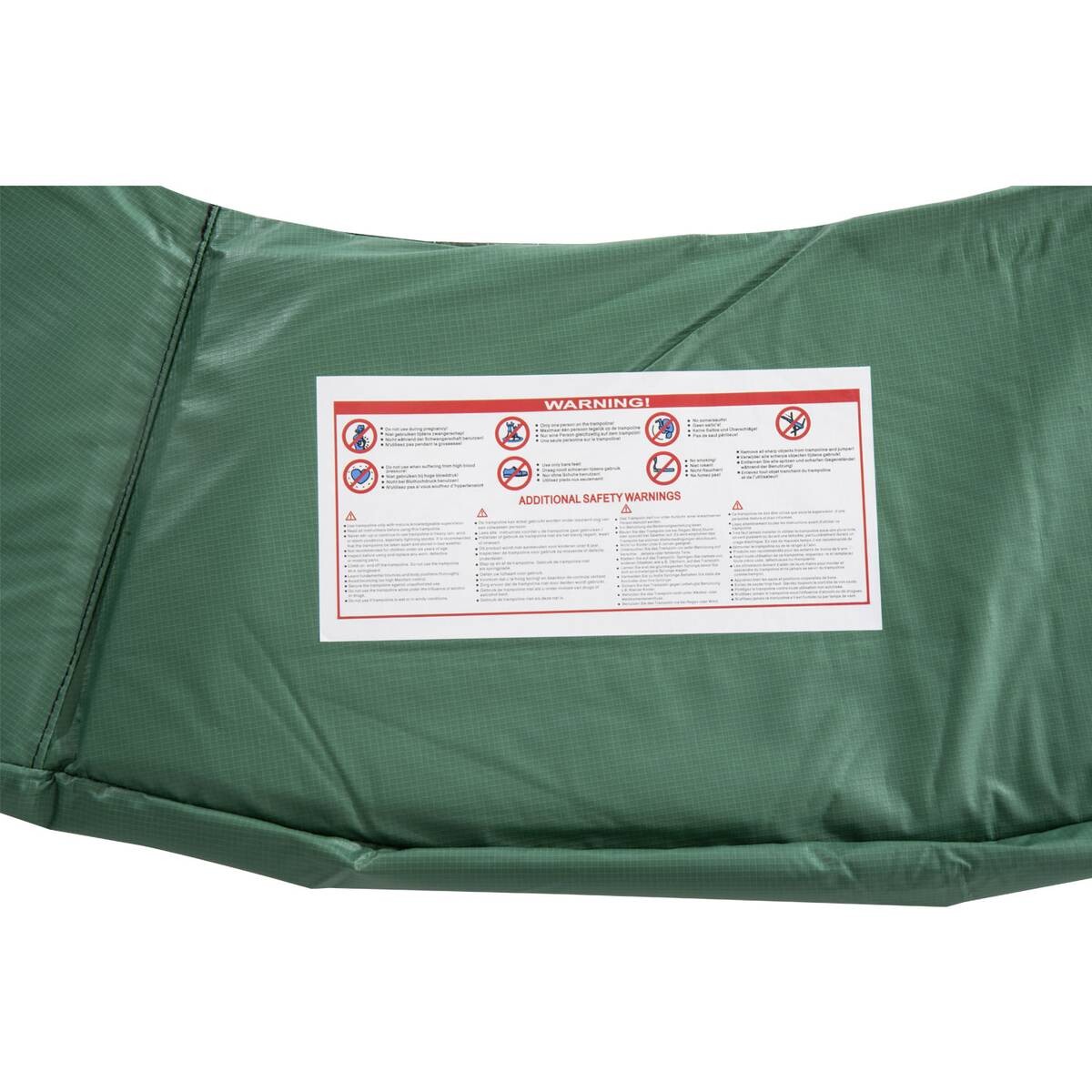 Outsunny Tampolin grün D: ca. 244 cm