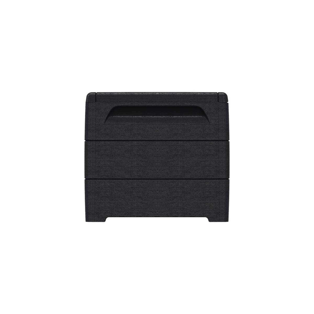 VCM Aufbewahrungsbox Durabox grau Kunststoff B/H/L: ca. 130x110x474 cm