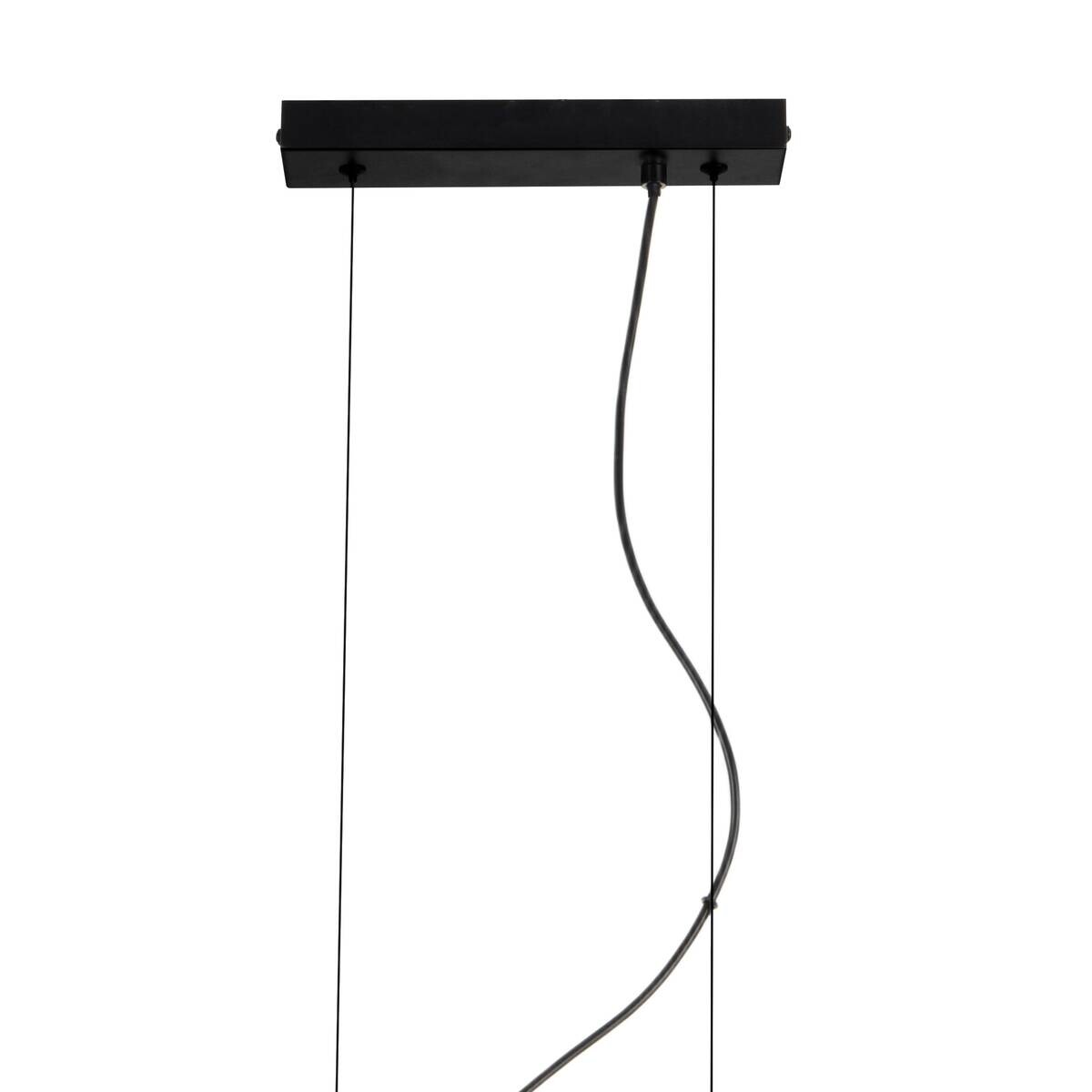 Pendelleuchte Alexandra schwarz Metall B/H/T: ca. 86x120x31,5 cm G9 9 Brennstellen