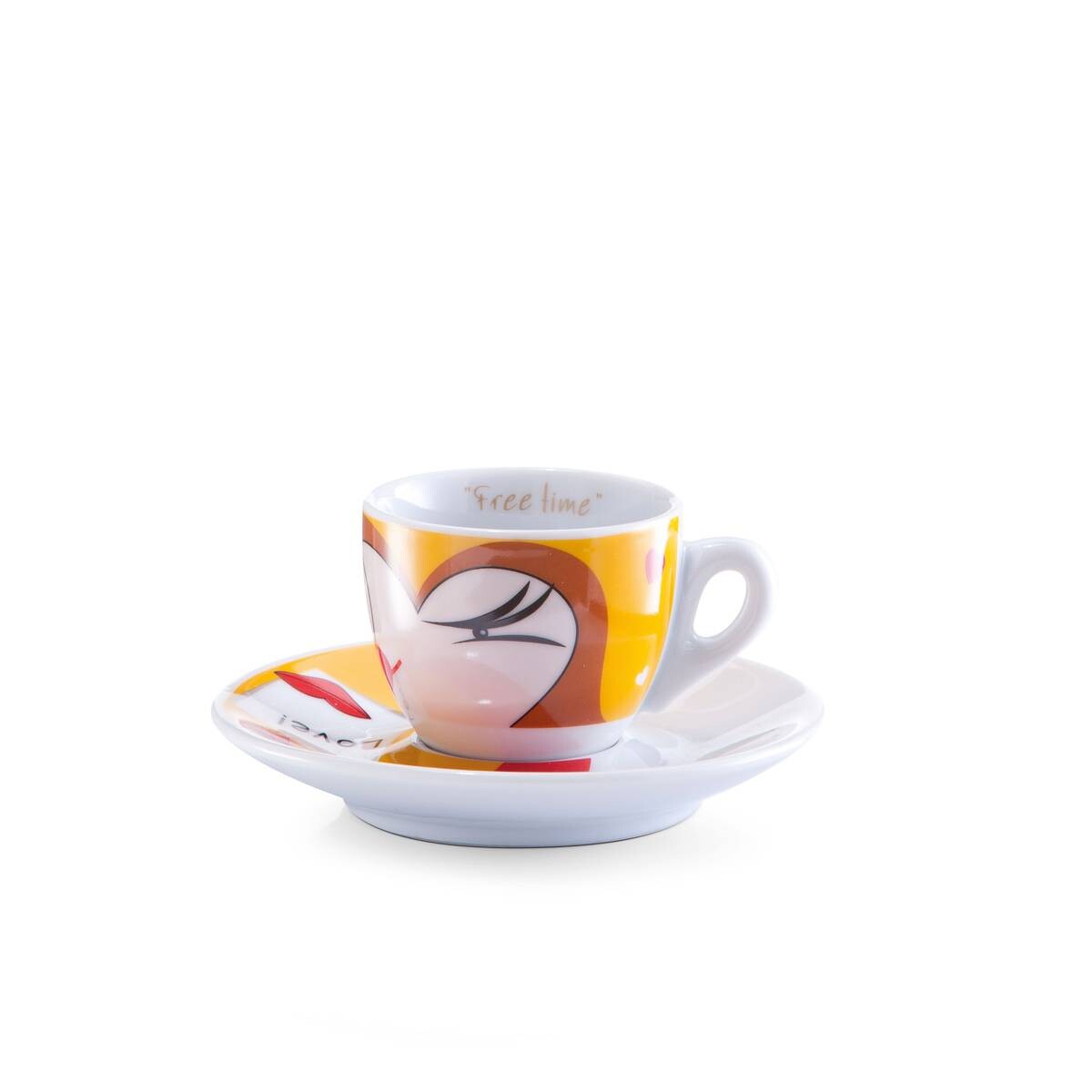 Zeller Espresso-Set Magic Eyes