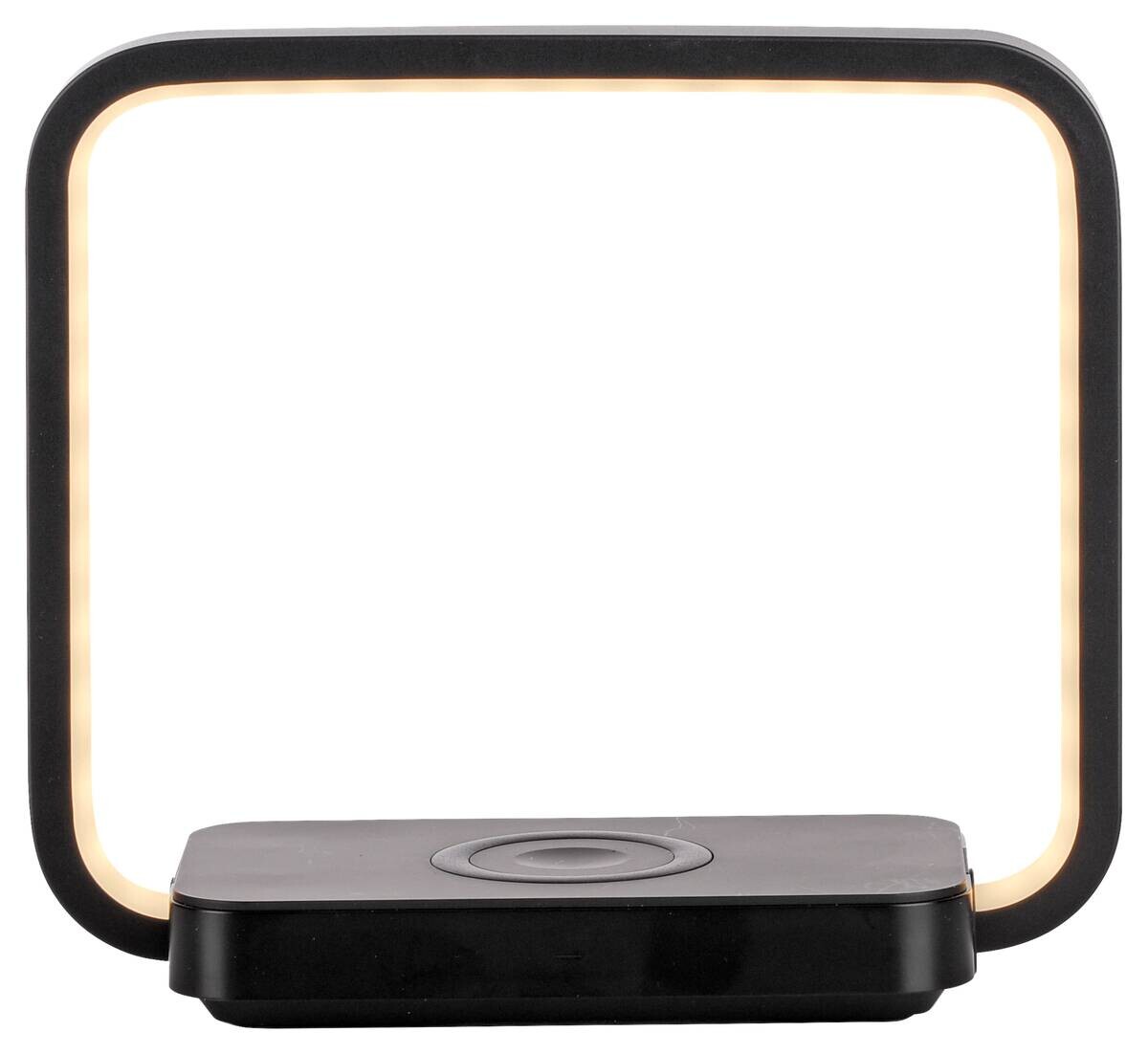 Just Light Tischleuchte Omari schwarz B/H/L: ca. 8x17,5x19,5 cm