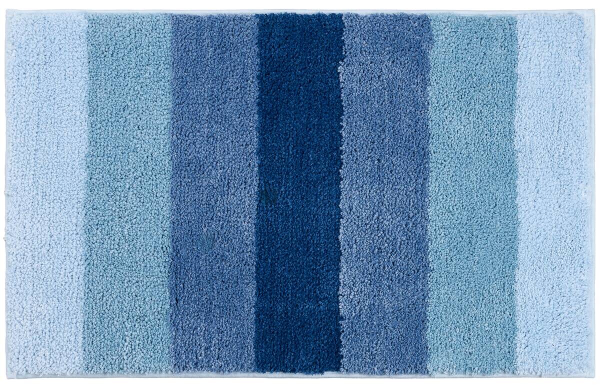 POCOline Badematte Farbverlauf blau Polyester B/L: ca. 80x50 cm