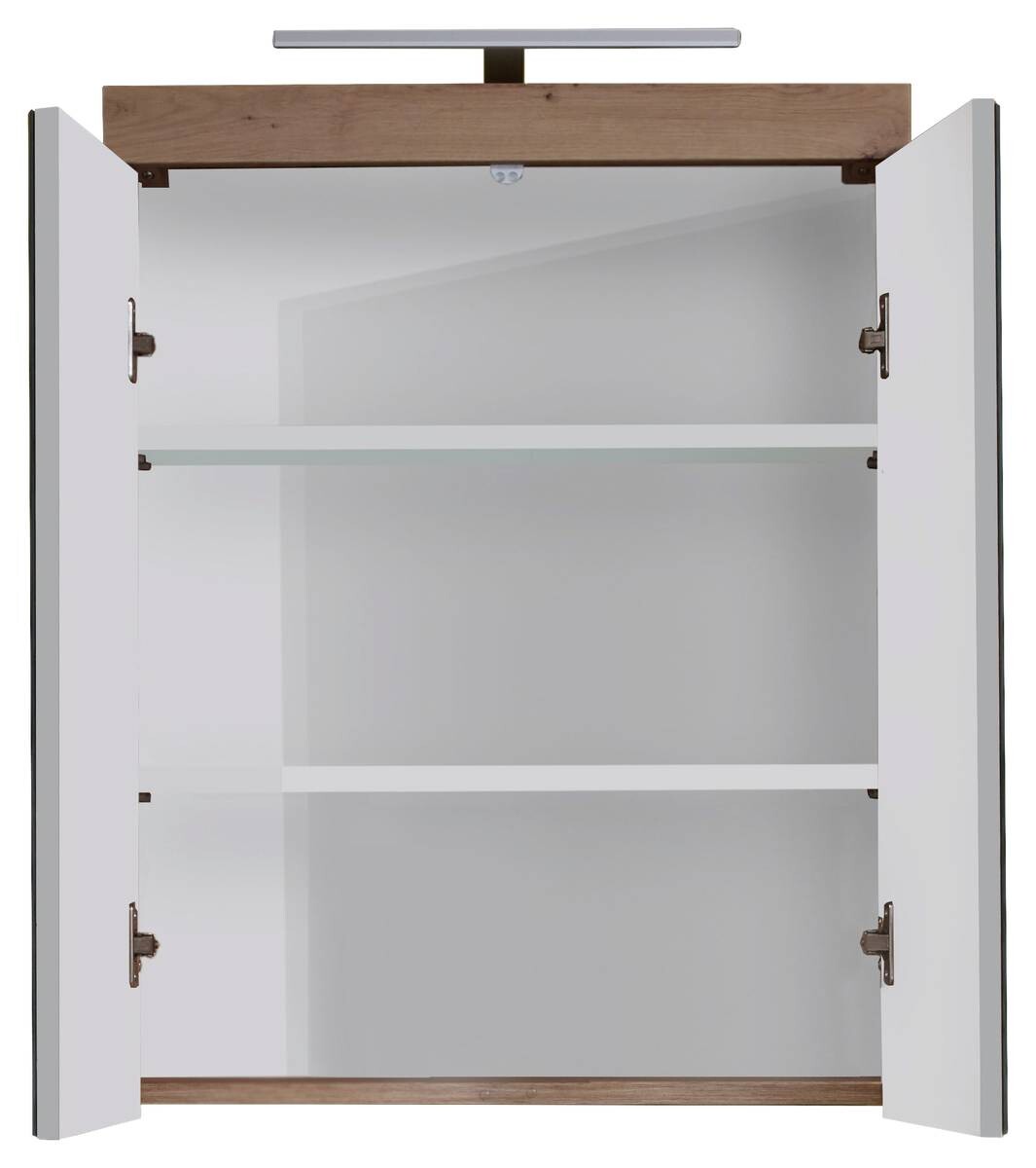 Spiegelschrank Amanda Asteiche Nachbildung B/H/T: ca. 60x77x17 cm