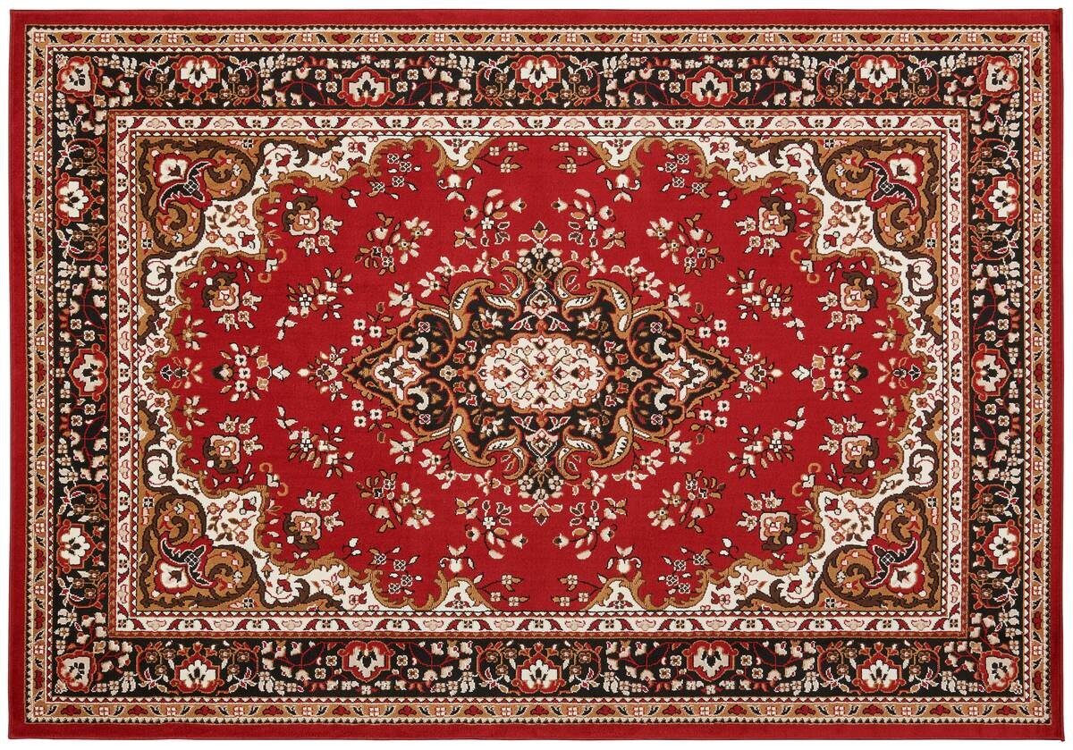 Merinos Teppich Mosso schwarz B/L: ca. 200x280 cm