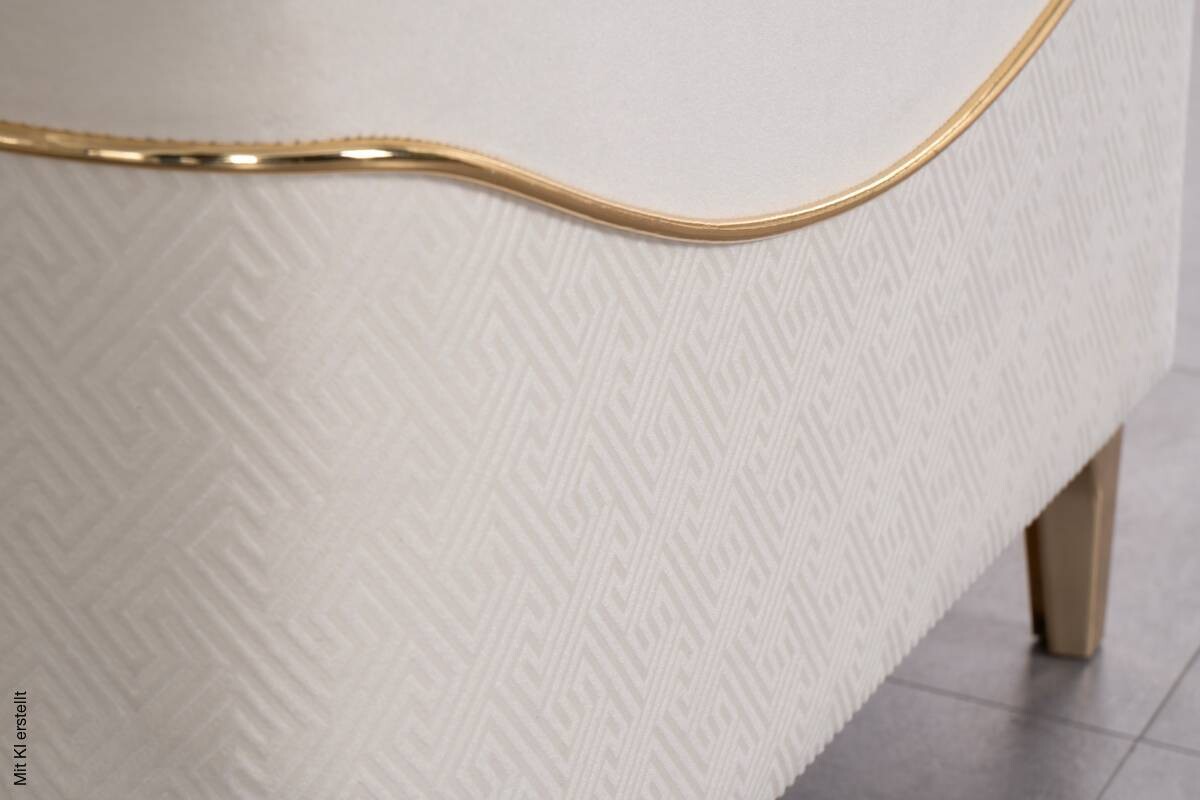 Sofa 3-2-1 Salda beige Microfaser