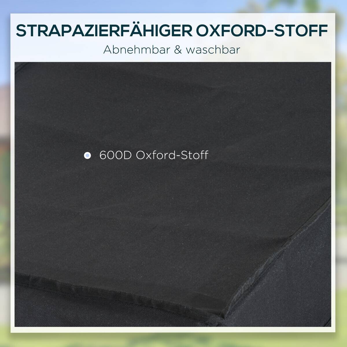 HOMCOM Fahrradanhänger schwarz schwarz B/H/L: ca. 61x845x38 cm