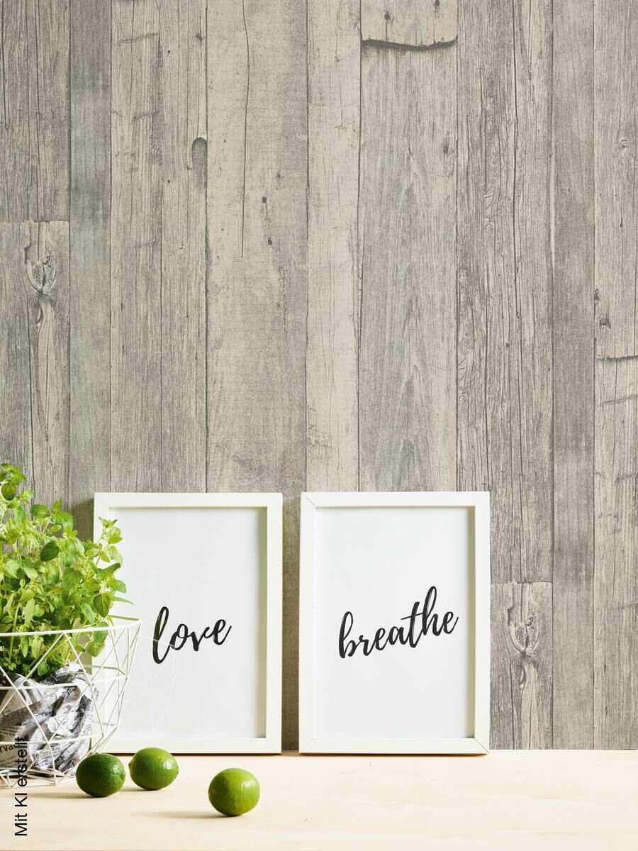 A.S.Creation Vliestapete beige creme B/H/D: ca. 53x1005x7,8 cm