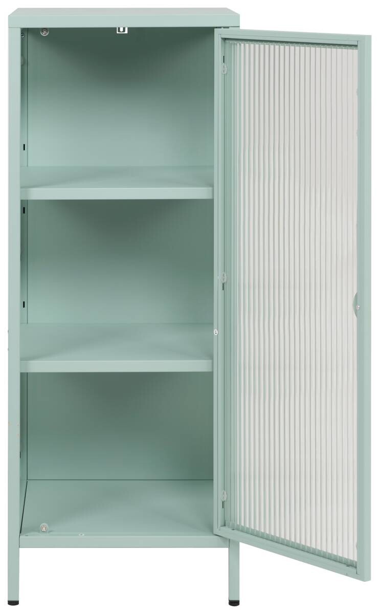 Vitrine Milton mint B/H/T: ca. 40x102x40 cm