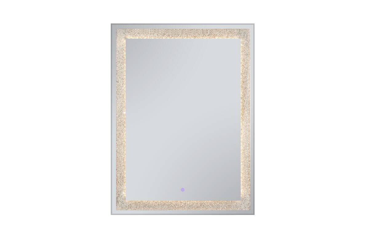 LED-Spiegel Hermine transparent B/L: ca. 80x60 cm