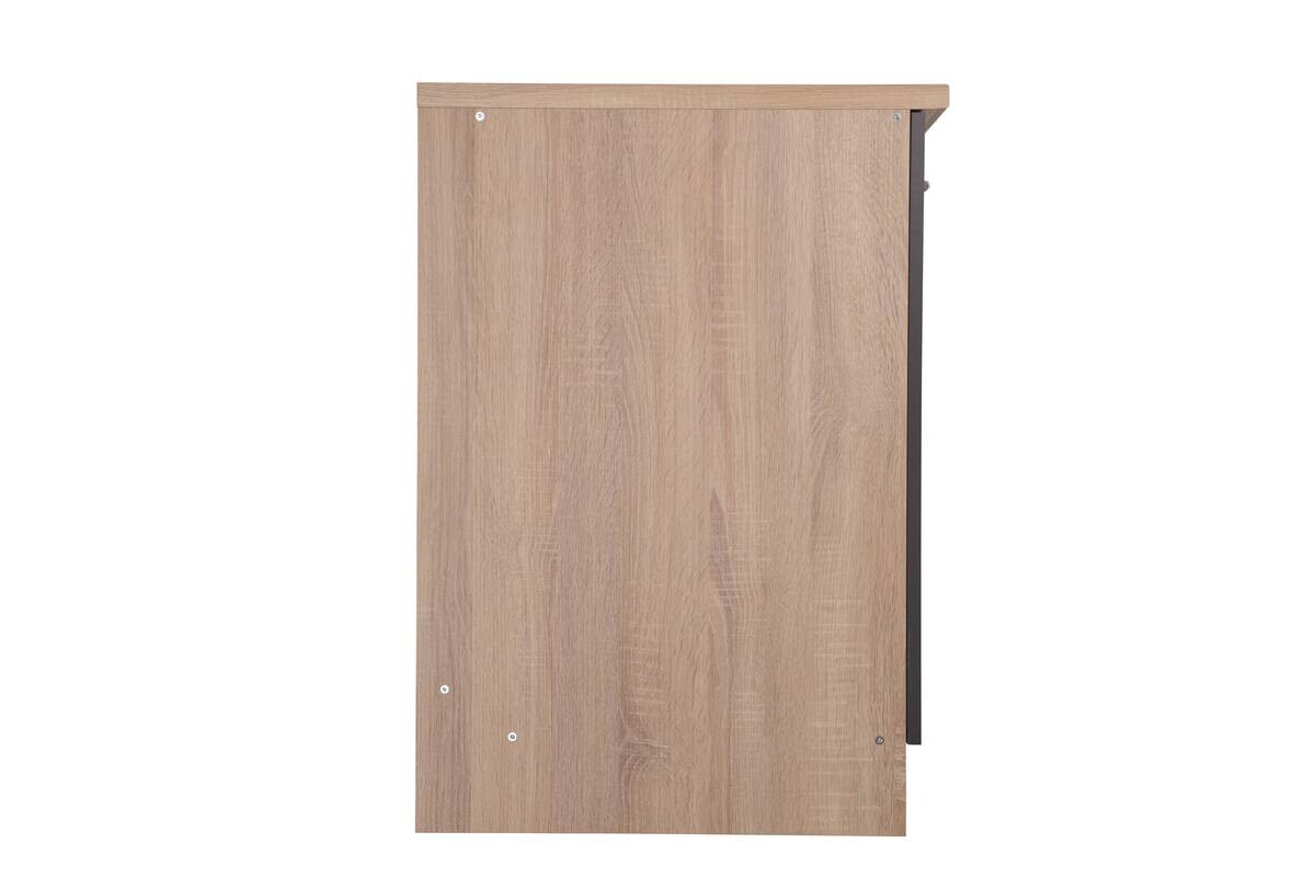 Spülenunterschrank Merle grau B/H/T: ca. 100x85x60 cm