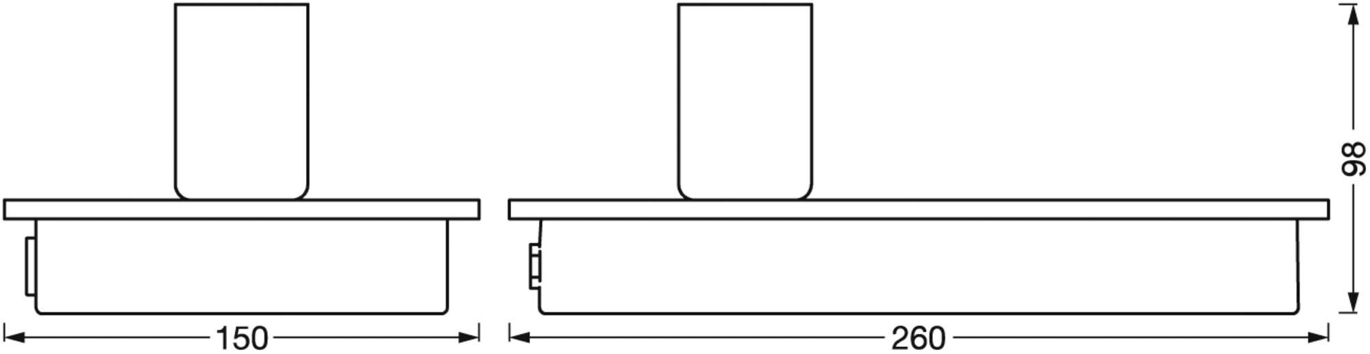 LEDVANCE Tischleuchte Wood