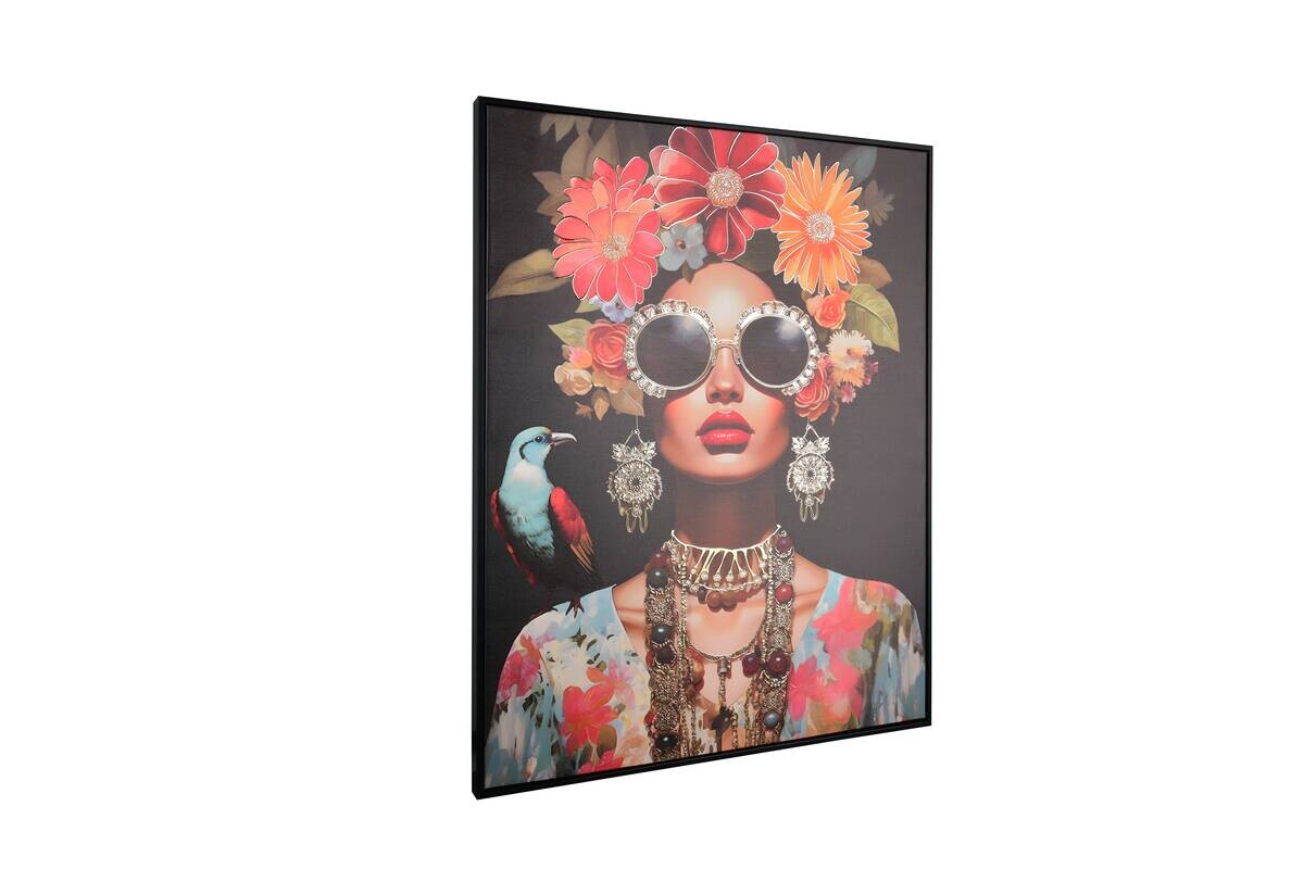 Wandbild Frau B/H: ca. 80x100 cm
