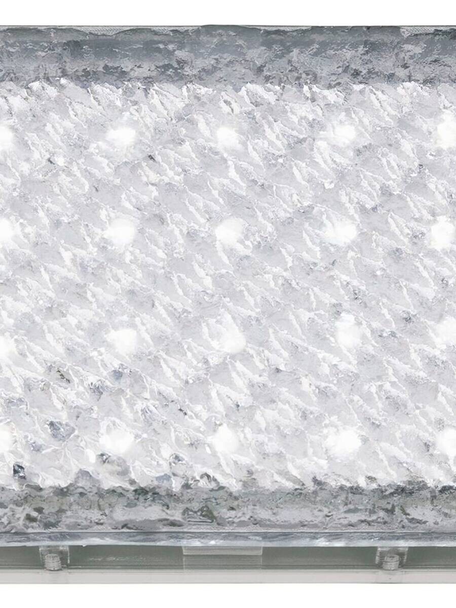 LED-Außenbodeneinbauleuchte klar weiß B/H/L: ca. 10x7,4x20 cm