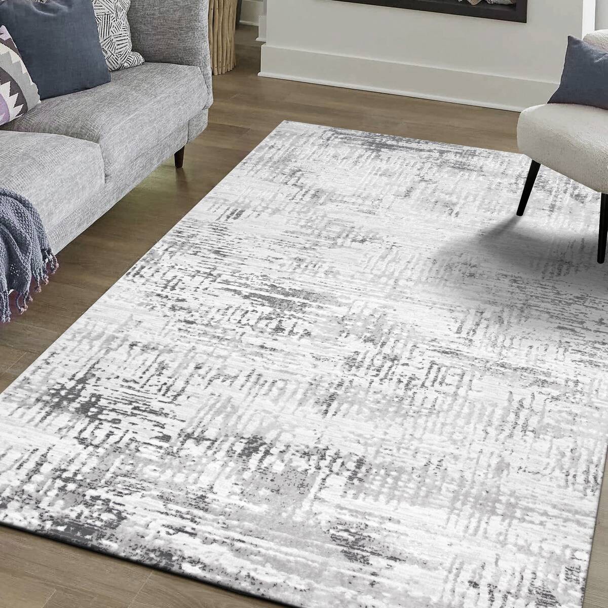 Sanat Teppich Harmony hellgrau B/L: ca. 200x280 cm