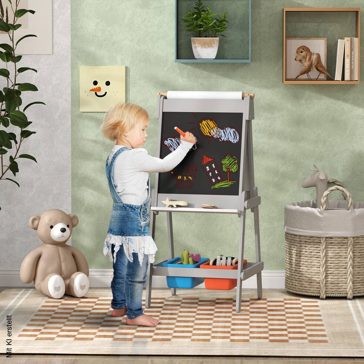 AIYAPLAY Kindertafel B/H/L: ca. 50x108x51 cm