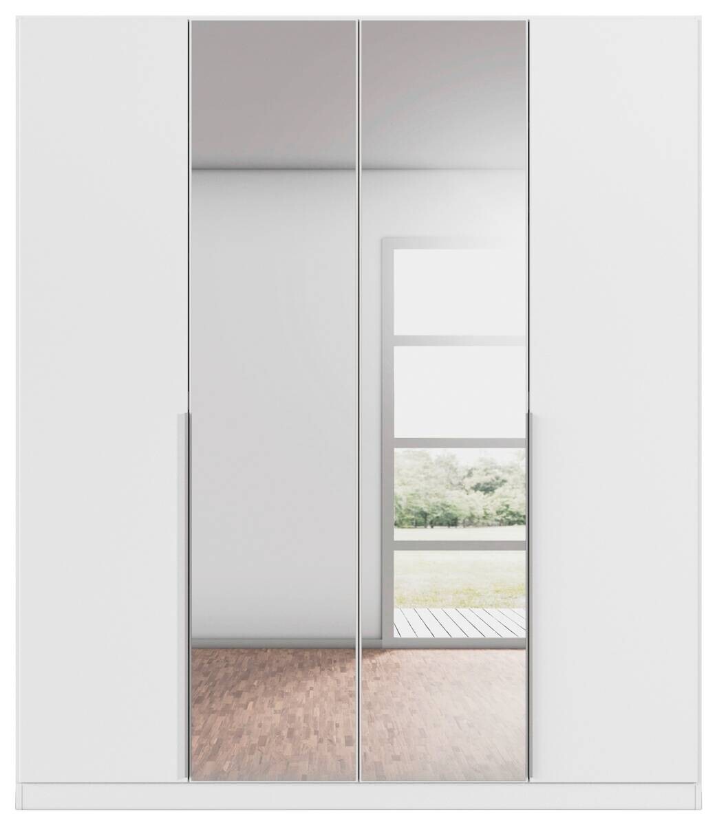 Kleiderschrank Alabama Alpinweiß B/H/T: ca. 181x210x54 cm