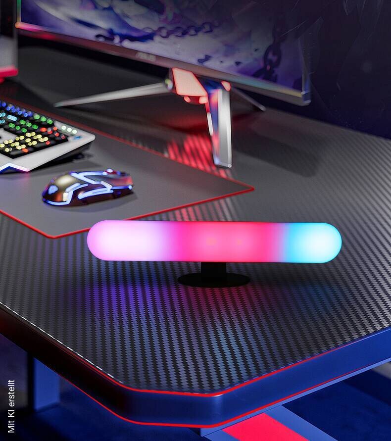 Nolo RGB-Tischleuchte Ambi B/H/L: ca. 7,4x26,5x7,4 cm