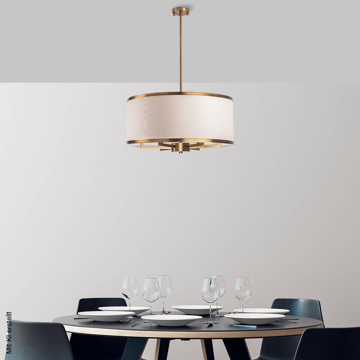 Opviq Pendelleuchte Way-11655 B/H/T/L/D: ca. 60x83x60x60x60 cm E27 6 Brennstellen