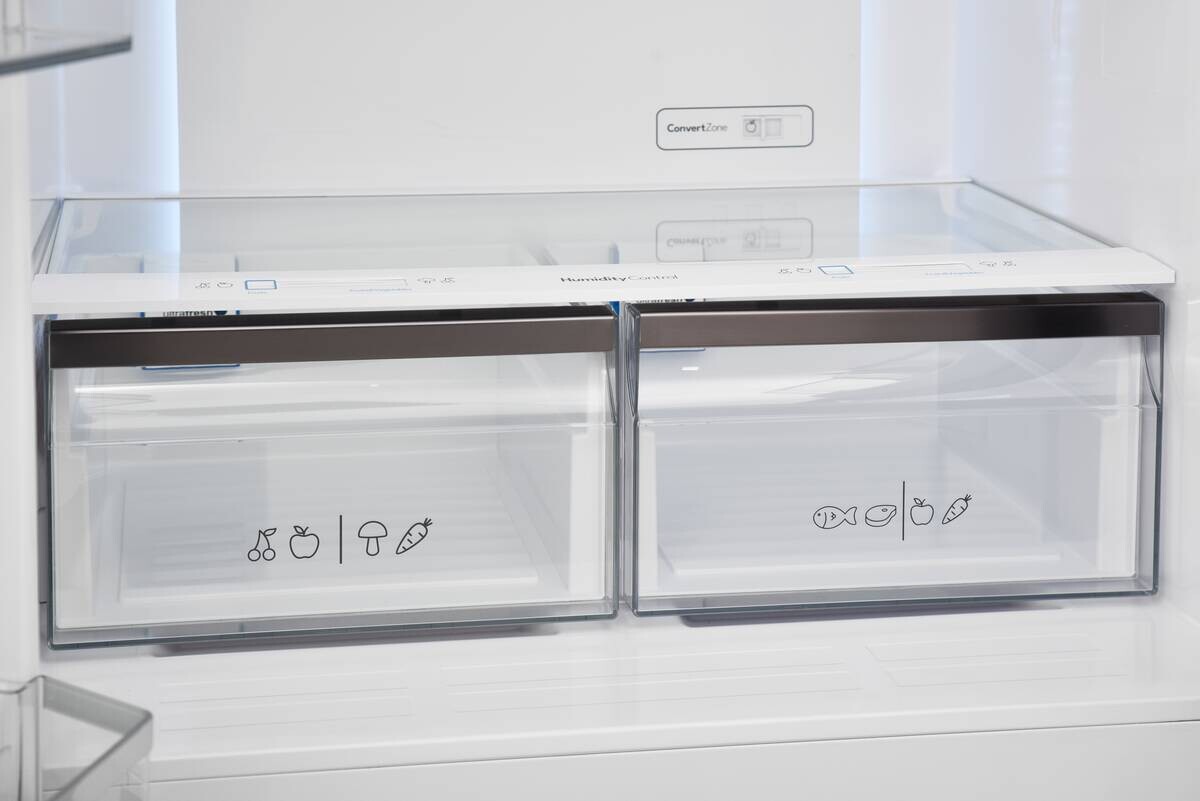 Vestel French-Door Kühl-/Gefrierkombination FD56021 EDX dark Inox B/H/T: ca. 84x179x69 cm
