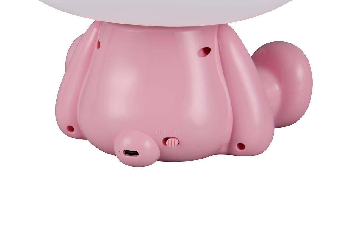 Reality LED Tischleuchte HOPPER pink Kunststoff B/H/T: ca. 19,5x24,5x16,5 cm 1 Brennstellen