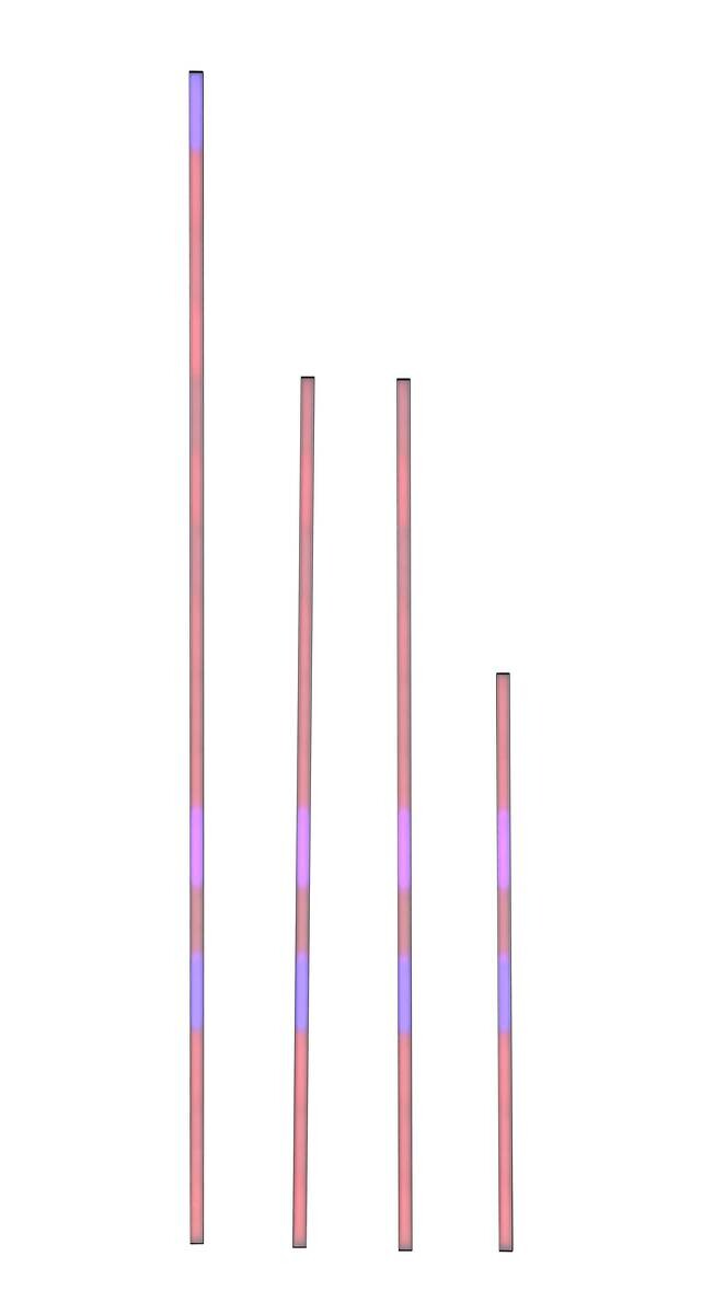 Nolo LED-Akustikpaneelbeleuchtung Line H: ca. 100 cm