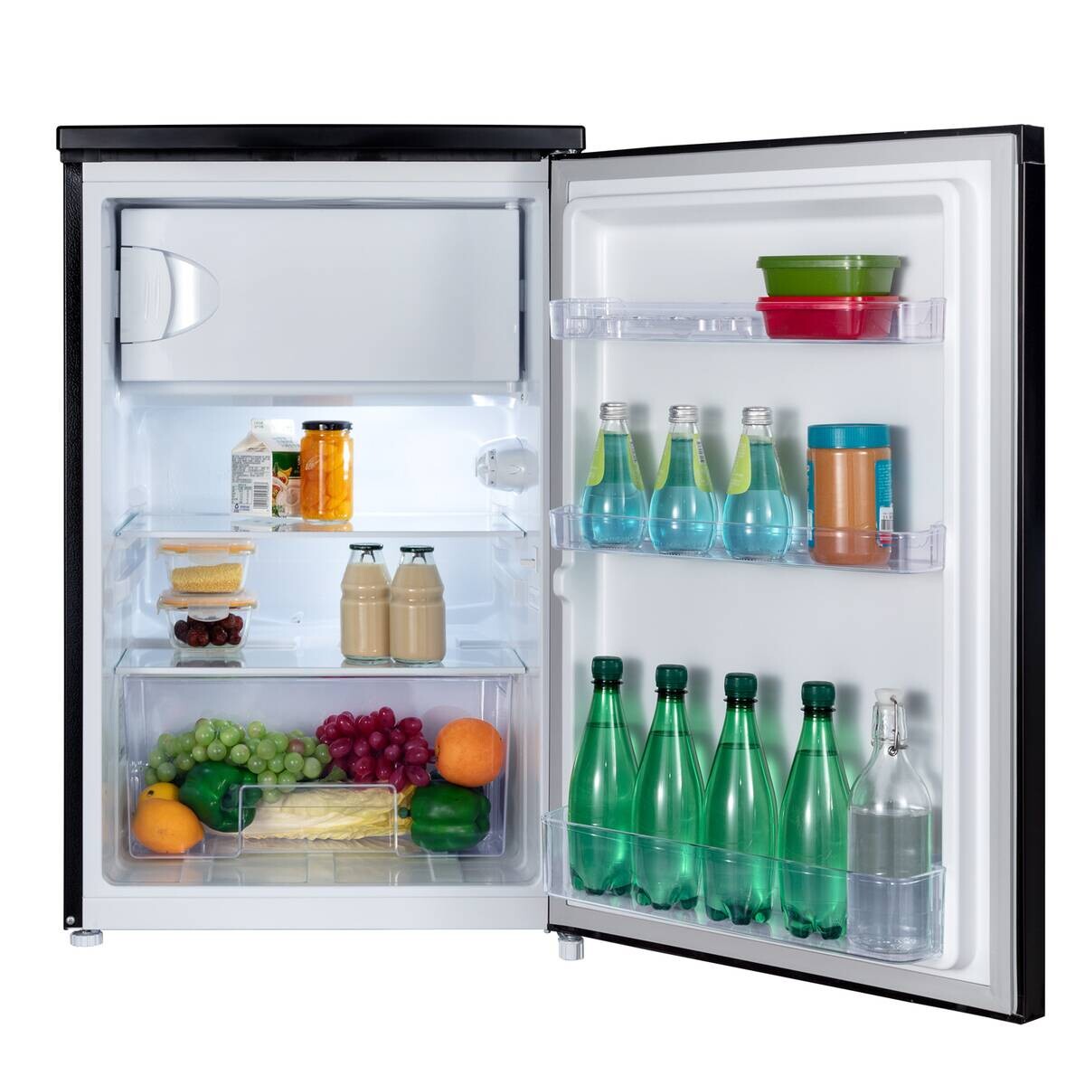 CHiQ Stand-Kühlschrank CKS110CBPO dark Inox B/H/T: ca. 54,9x84,5x55,6 cm
