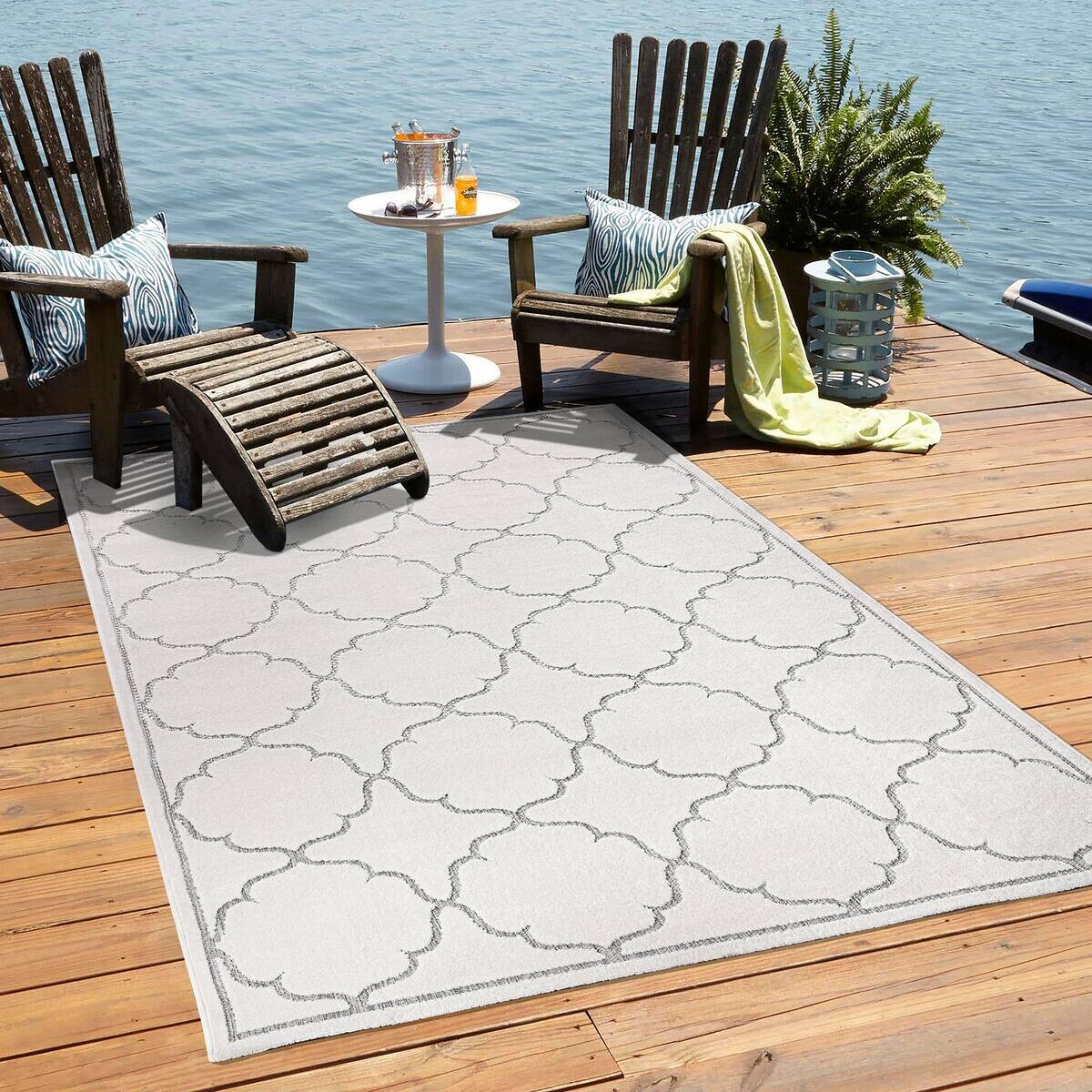 Sanat Outdoorteppich BERLIN creme B/L: ca. 200x290 cm