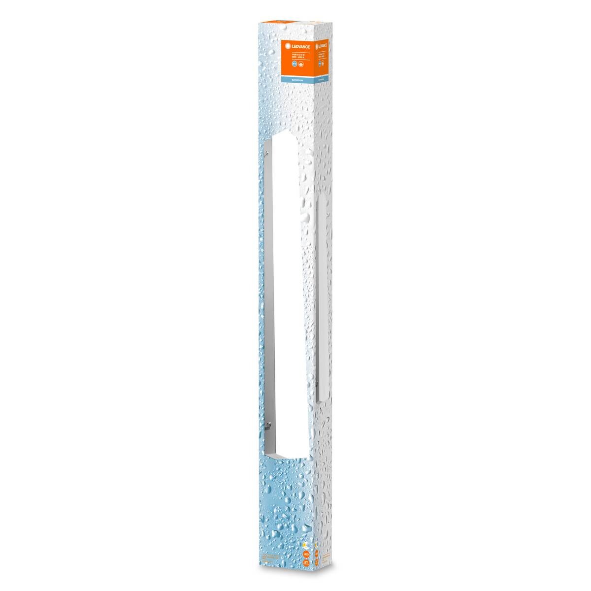 LEDVANCE LED-Badspiegelleuchte 399624 weiß Aluminium Kunststoff B/H/L: ca. 4x7x60 cm
