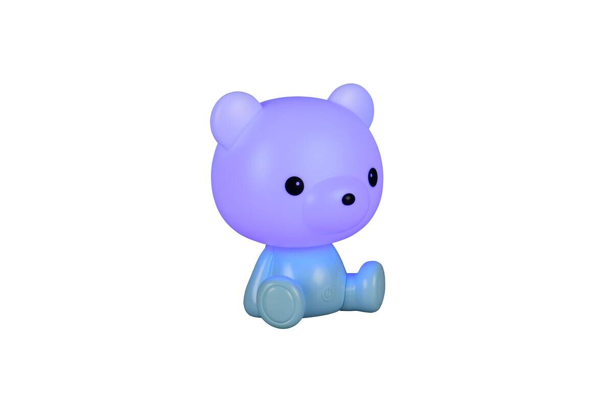 Reality LED Tischleuchte CUTIE blau Kunststoff B/H/T: ca. 21x25,5x19 cm 1 Brennstellen