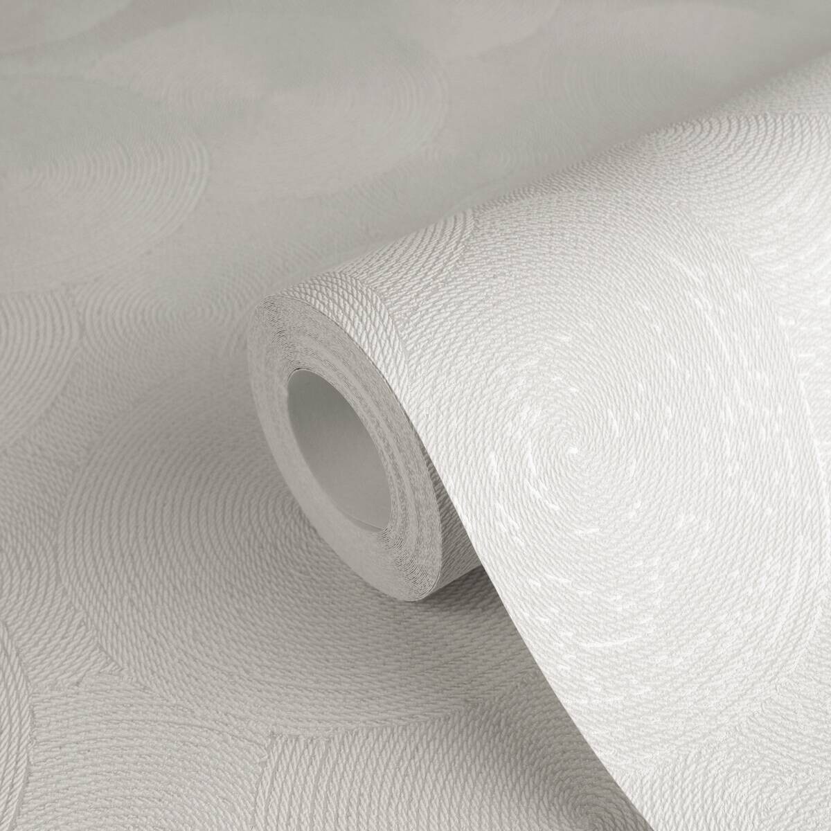 A.S.Creation Vliestapete weiß creme B/H/D: ca. 53x1005x8,8 cm