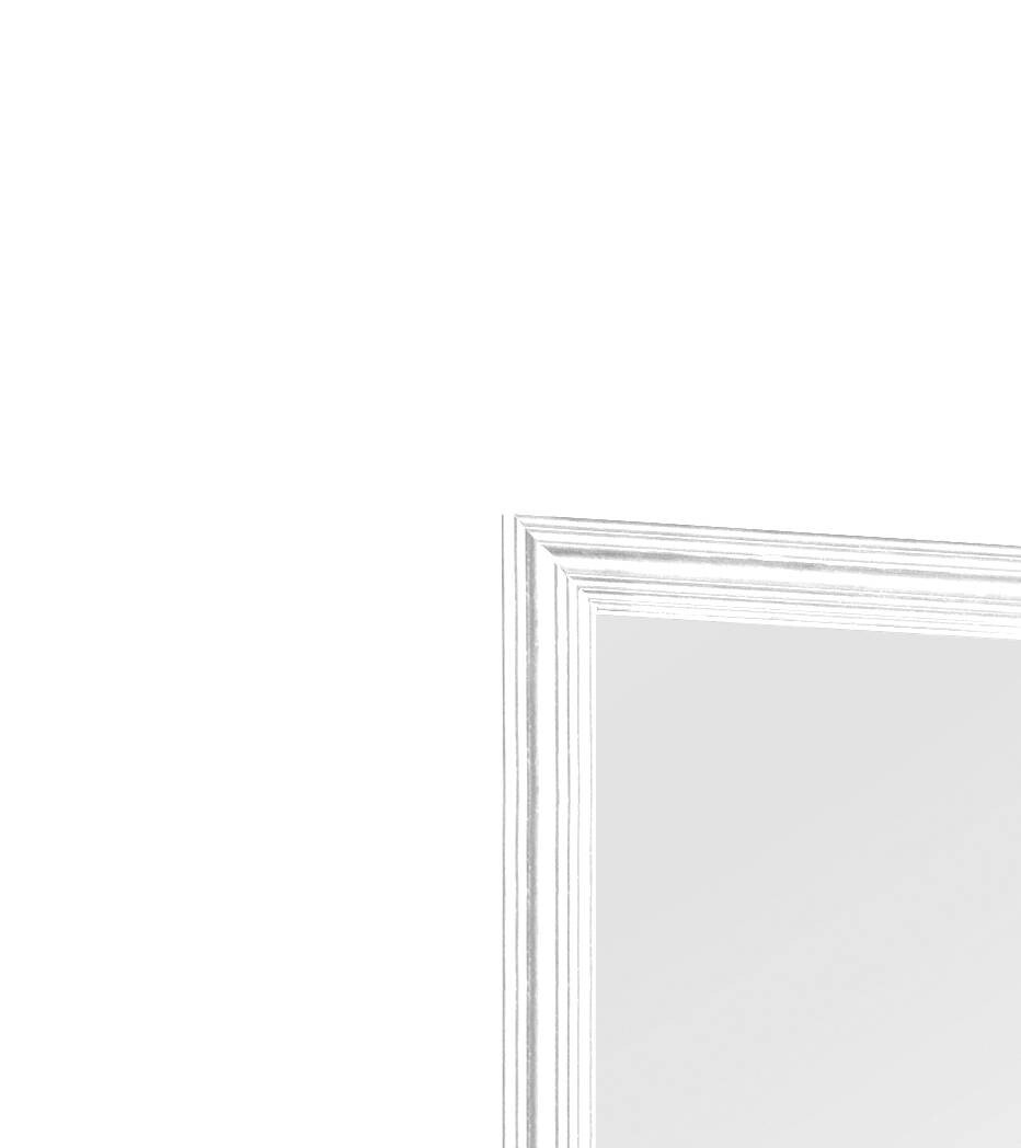 Rahmenspiegel Bea weiß B/H: ca. 30x120 cm
