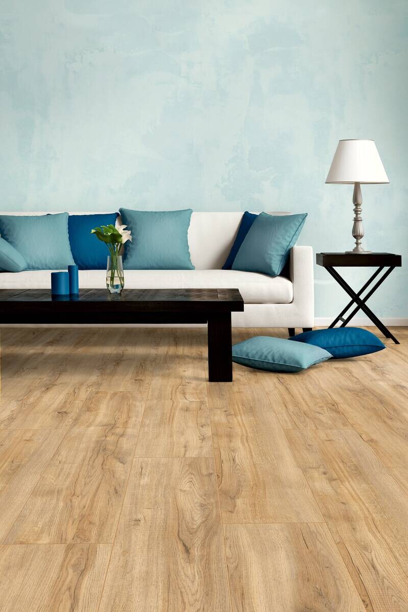 Laminatboden Montmelo Eiche natur ca.2,694 m² B/L: ca. 24,4x138 cm pro Paket