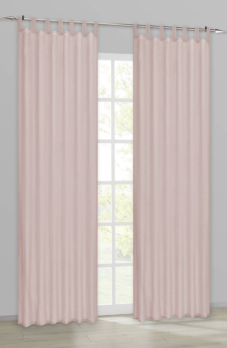 ACUS design collection Kombivorhang Pearl rosé B/L: ca. 135x245 cm