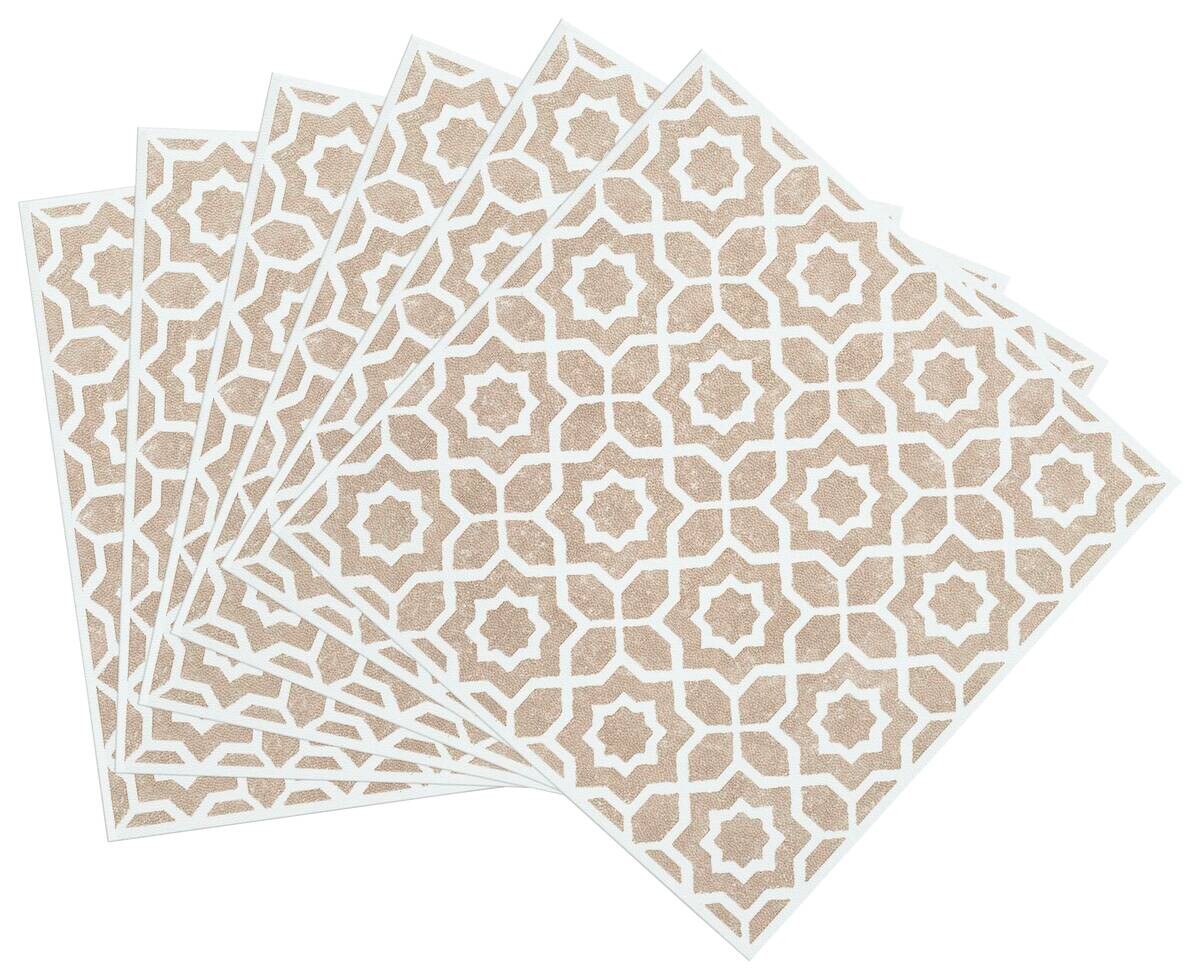 beige, weiß
