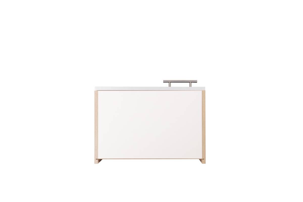 Hängeschrank Merle weiß B/H/T: ca. 50x56x30 cm