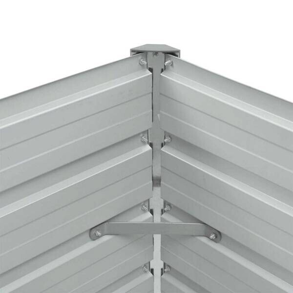 Hochbeet braun Stahl B/H/L: ca. 40x45x100 cm