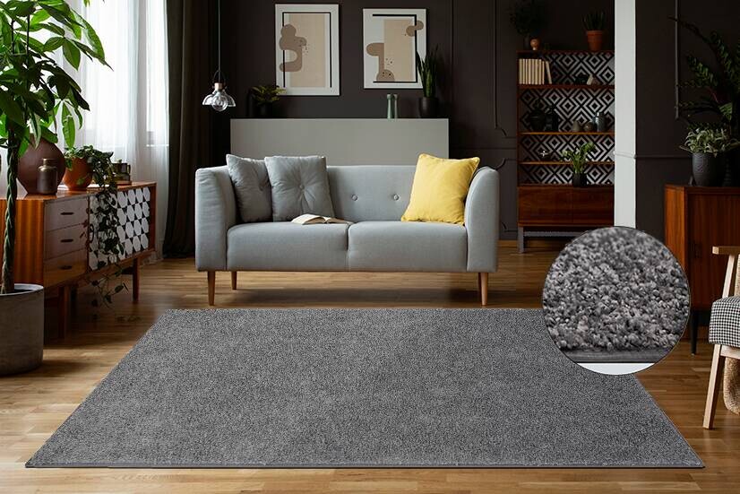 Teppich Tampa platin B/L: ca. 67x180 cm
