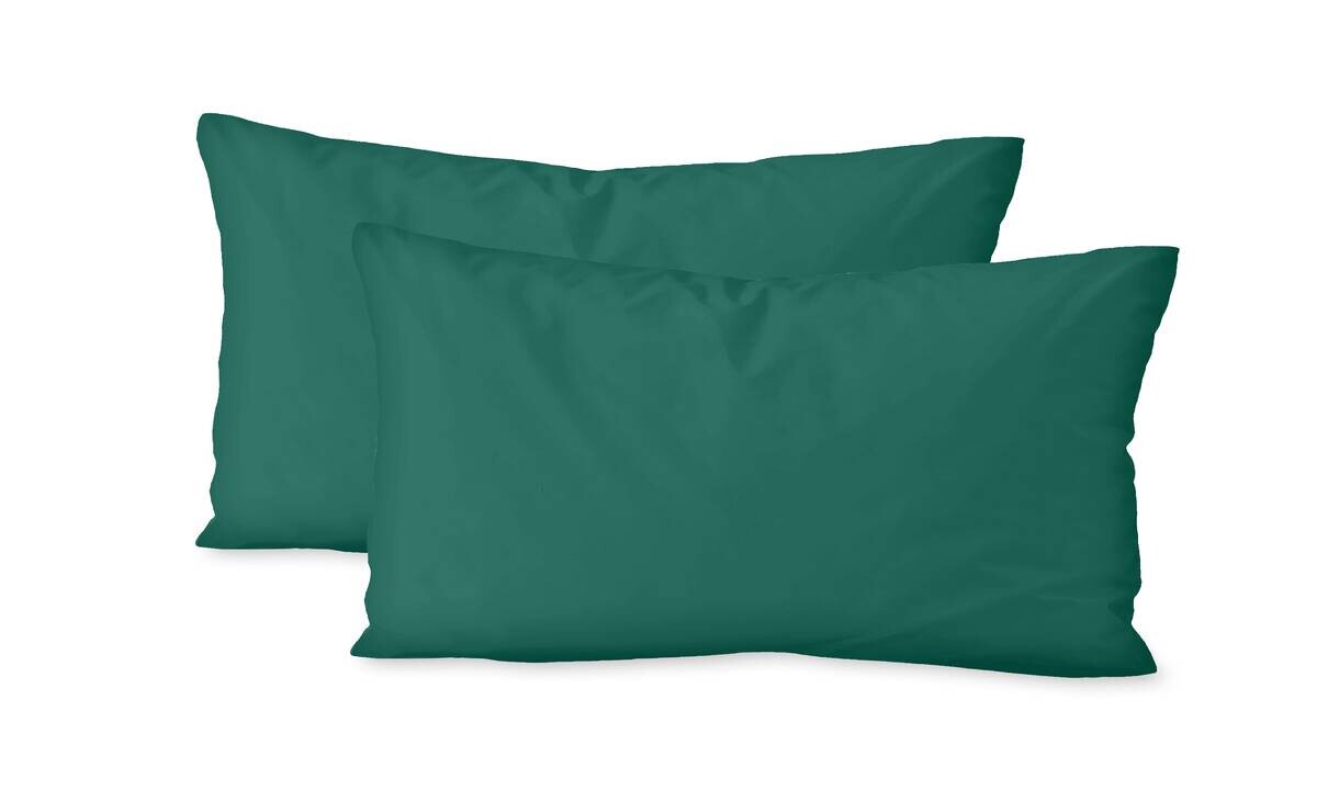 Kissenbezug Jersey petrol Baumwolle B/L: ca. 40x80 cm